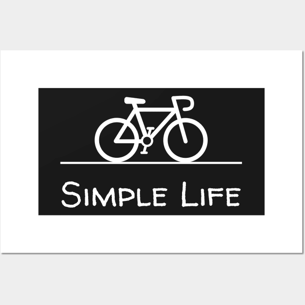 Simple Life - Bicycle Wall Art by Rusty-Gate98